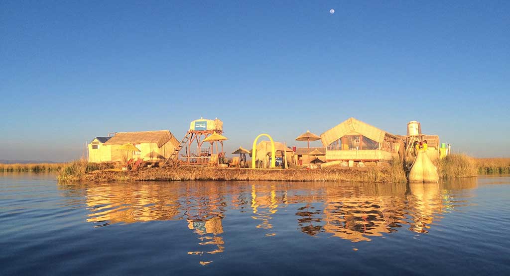 Day 9: PUNO: OVERNIGHT IN UROS - FLOATING  ISLANDS OF LAKE TITICACA
